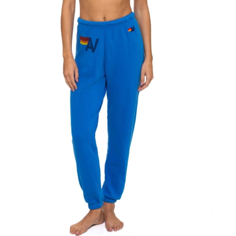 Aviator Nation LOGO SWEATPANTS - ADVENTURE BLUE